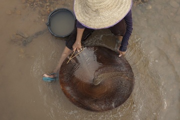 Vang can kiet o song Thai Lan vi dap thuy dien cua Trung Quoc hinh anh