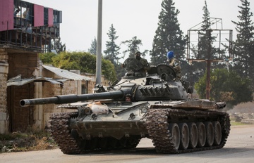Quan doi Syria rut khoi Aleppo hinh anh