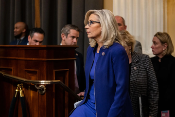 Ba Liz Cheney 'vao tam ngam' hinh anh