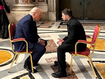 14 tieng ngan ngui cua ong Trump o Rome hinh anh