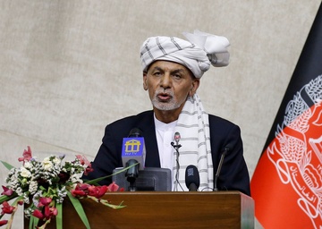Taliban ap sat thu do Kabul, tong thong Afghanistan len tieng hinh anh