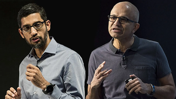 Microsoft to Google choi xau hinh anh