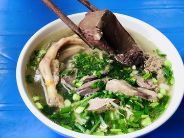 5 không khi ăn huyết heo luộc