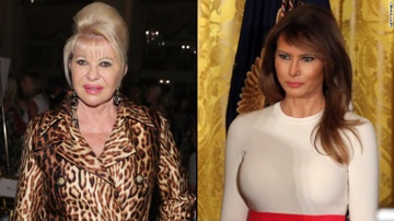 Vo dau va vo ba cua Trump dau khau vi ngoi vi 'de nhat' hinh anh