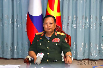Bo truong Quoc phong Lao neu bat y nghia cua Chien thang Dien Bien Phu hinh anh