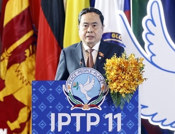 Chu tich Quoc hoi du, phat bieu tai Phien toan the lan thu 11 cua IPTP hinh anh