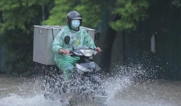 Miền Bắc đón mưa dông liên tiếp