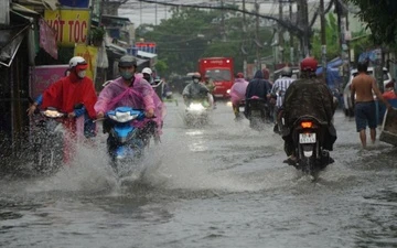 Nam Bộ, Tây Nguyên tiếp tục mưa lớn