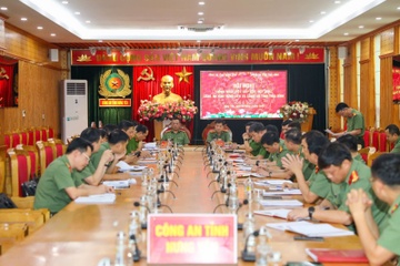 Cong an Hung Yen va Thai Binh to chuc hoi nghi thong nhat viec sap xep hinh anh