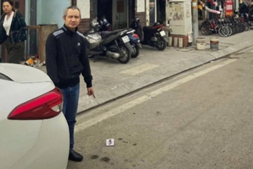 Loi dung long tin cua chu xe, tai xe mang oto di 'cam' de ca do hinh anh