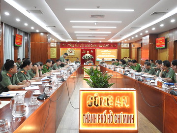 Len phuong an sap nhap cong an TP.HCM, Binh Duong va Ba Ria - Vung Tau hinh anh