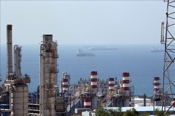 Iran dinh chi mot phan hoat dong mo khi dot tu nhien lon nhat the gioi hinh anh