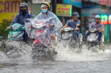 Diễn biến đợt mưa lớn diện rộng ở TP.HCM những ngày tới