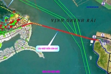 Dai bieu de xuat xay cau vuot bien noi Vung Tau - Can Gio hinh anh