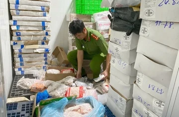 TP.HCM phat hien gan 70 tan noi tang, thit dong vat khong ro nguon goc hinh anh