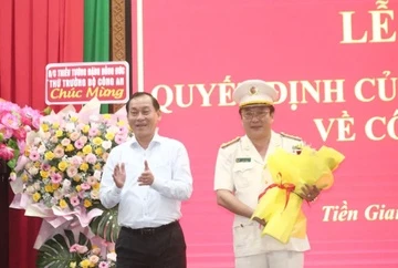 Tiền Giang có tân Giám đốc Công an tỉnh