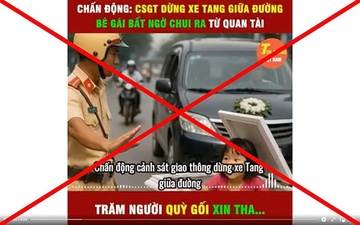 Bac tin 'CSGT dung xe tang giua duong, be gai chui ra tu quan tai' hinh anh