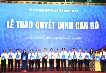 Quyet dinh cua Chu tich TP.HCM ve cong tac can bo hinh anh