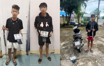 Rủ nhau đi chặt biển số xe theo trào lưu