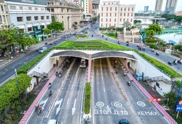 TP.HCM cấm qua hầm Thủ Thiêm trong 3 buổi chiều
