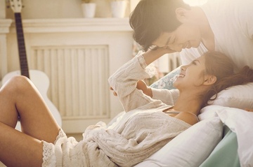 Ngu ngon hon khi o canh nguoi yeu hinh anh