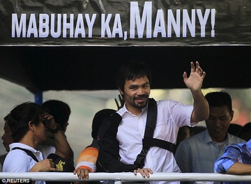 Pacquiao duoc chao don nhu nguoi hung khi tro ve que huong hinh anh