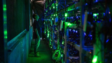 Sau lenh cam cua Trung Quoc, Bitcoin cang de khai thac hinh anh