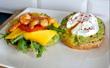 Bien tau nhan banh mi cho bua sang lanh manh hinh anh