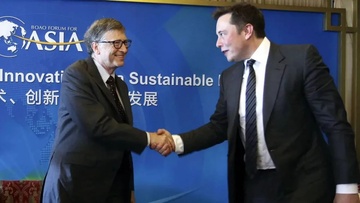 Elon Musk chi trich Bill Gates hinh anh