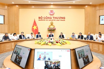 Viet Nam - My dam phan truc tuyen cap bo truong ve thuong mai doi ung hinh anh