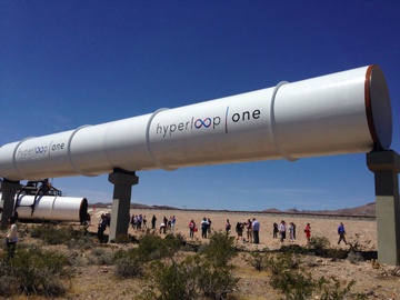 Dubai muon co he thong giao thong dat van toc 1.200 km/h hinh anh