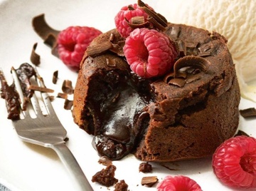 Lam banh pudding chocolate nong cho ngay se lanh hinh anh