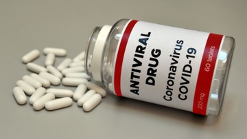 Pfizer thu nghiem thuoc vien dieu tri Covid-19 hinh anh