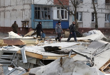 Noi bi ban pha ac liet nhat tai Ukraine hinh anh