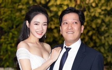 Truong Giang lien tuc khen Nha Phuong dep nhu ngoc nu tren truyen hinh hinh anh