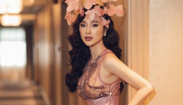 Phuong Trinh mac vay xuyen thau, Thieu Bao Tram duoc khen nhu bup be hinh anh