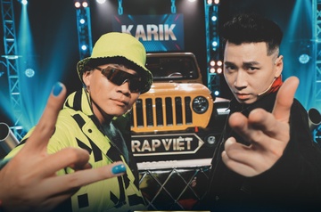 Wowy, Karik dau tu trang phuc o Rap Viet hinh anh