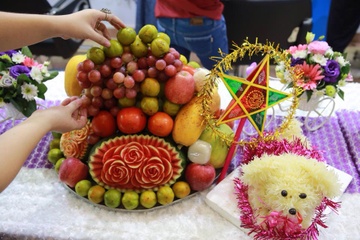 Dau bep Ha Noi chay so lam mam ngu qua ngay Trung thu hinh anh