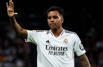 Phan ung cua Rodrygo khi duoc hoi gia nhap Arsenal hinh anh