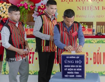 Bat ngo dia phuong co so tien ung ho Cuba lon nhat Viet Nam hinh anh