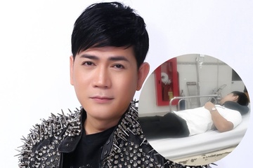Ca si Quach Thanh Danh nhap vien, vo o My lo lang hinh anh