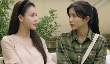 Vai dien cua Ngoc Huyen gay kho chiu hinh anh