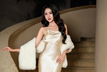 Voc dang tan Hoa hau Viet Nam Truc Linh hinh anh
