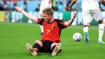 De Bruyne mat bong 27 lan o tran gap Morocco hinh anh