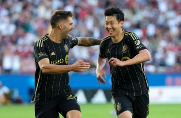 Son Heung-min lap tuyet pham o My hinh anh