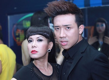 Viet Huong - Tran Thanh quay tung trong phim moi hinh anh