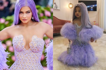 Kylie Jenner hang ngay thich dien do doi hang hieu cung con gai hinh anh