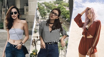 Street style cua dan thi sinh The Face tuan qua hinh anh