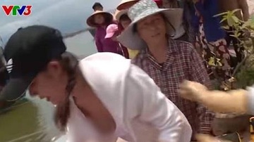 Phan ung cua VTV sau vu nguoi dep lo hang o Cuoc dua ky thu hinh anh