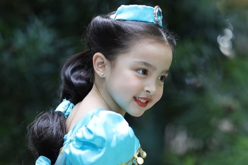 Marian Rivera dang anh con gai trong dip Halloween hinh anh